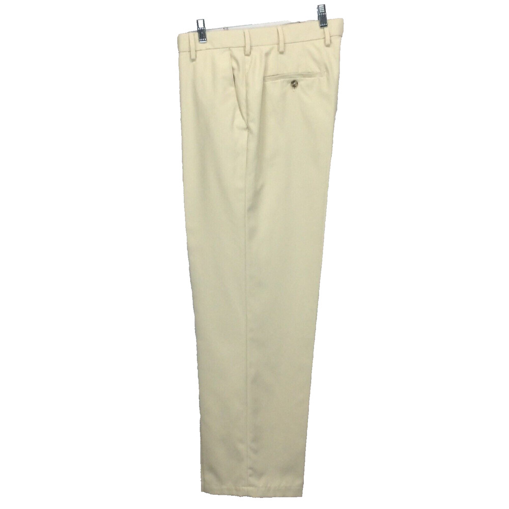 IZOD Golf Pants Men’s 34 X 30 Cream Athleisure X-Treme Function Sports Comfort